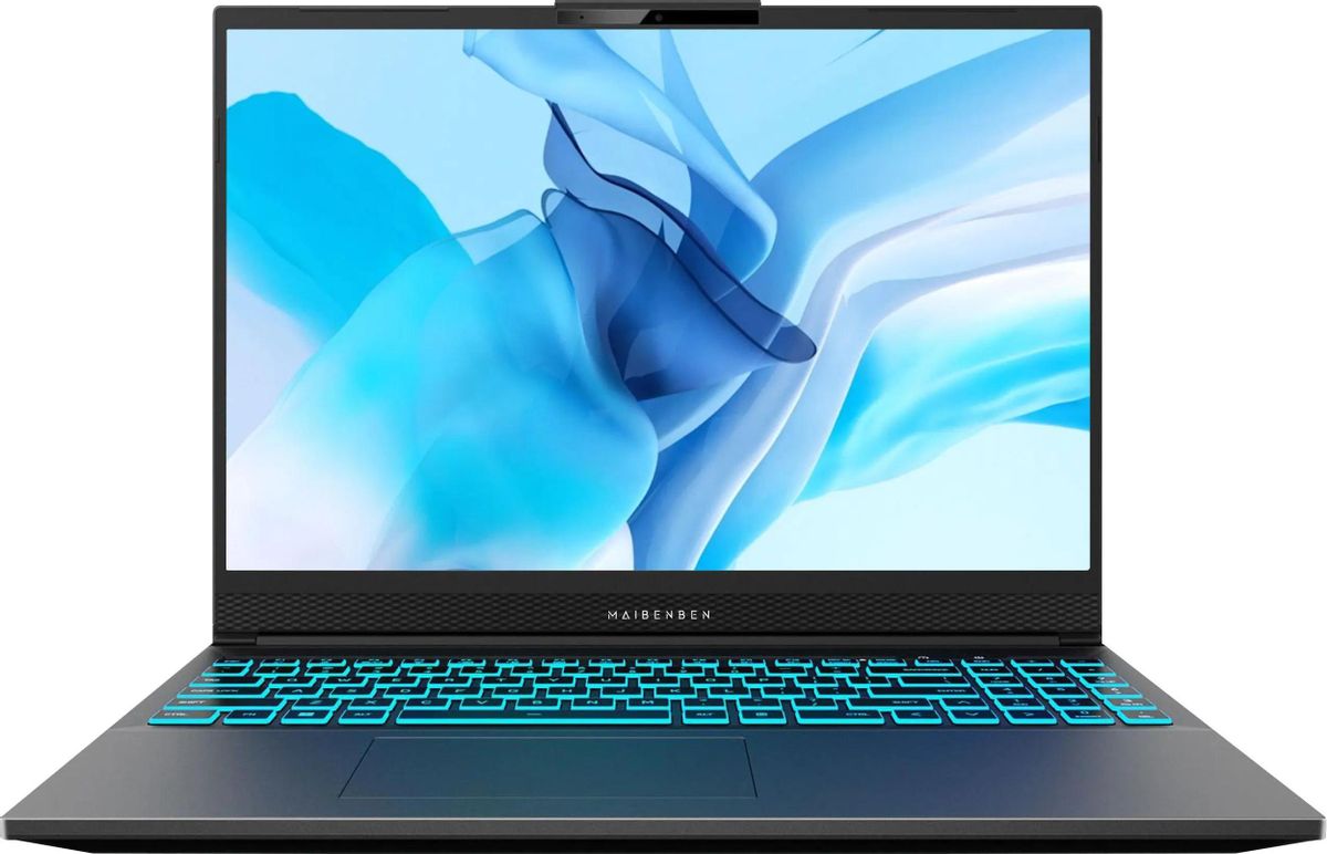 Ноутбук игровой MAIBENBEN X16A-R77445 16", IPS, AMD Ryzen 7 7435H 3.1ГГц, 8-ядерный, 16ГБ DDR5, 512ГБ SSD,  NVIDIA GeForce  RTX 4050 для ноутбуков - 6 ГБ, Linux, серый [x16a-r77445ffslgre0]